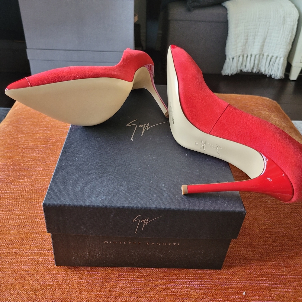 GIUSEPPE ZANOTTI Red Pumps - Picture 10 of 10